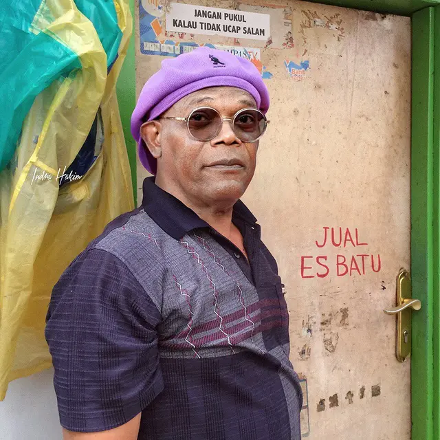 6 Editan Foto Samuel Jackson Jika Tinggal di Indonesia Ini Bikin Ngakak