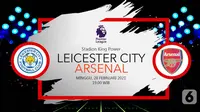 Leicester City vs Arsenal (liputan6.com/Abdillah)