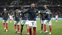 Kylian Mbappe mencetak hattrick dan dua assist saat Prancis menggulung Gibraltar 14-0 pada kualifikasi Piala Eropa 2024 (AFP)