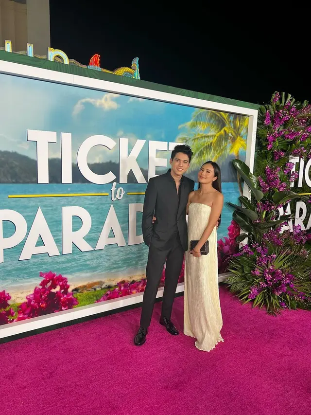 Penampilan Beby Tsabina di Premier Ticket to Paradise hingga Foto Bareng Julia Roberts