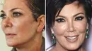 Kris Jenner, 60 tahun, ibu yang satu ini terlihat natural meski tanpa make up. (via lifeandstylemag.com)