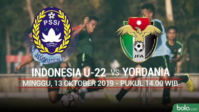 Indonesia U-22 Vs Yordania