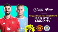 Manchester United vs Manchester City di Vidio. (doc. vidio)