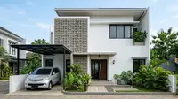 6 Kombinasi Dinding Polos dan Roster untuk Fasad Rumah yang Modern dan Estetis