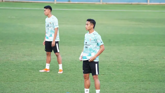Rizky Ridho dan Muhammad Ferarri - Timnas Indonesia U-23 jelang Piala Asia U-23 2024