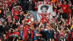 Kisah Mohamed Salah dan Liverpool akan berakhir pada akhir musim ini. Salah memutuskan untuk meninggalkan Anfield pada bursa transfer musim panas mendatang. (AFP/Paul Ellis)