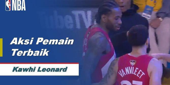 VIDEO: Kawhi Leonard, Pemain Terbaik Game 4 Final NBA 2019