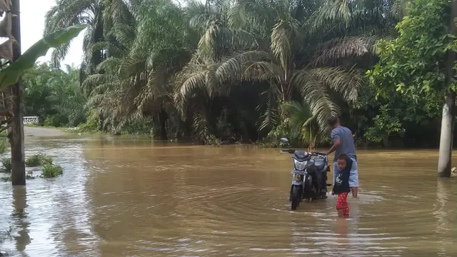 Banjir di Langkat