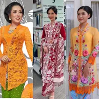 Gaya Stylish Artis hingga Putri Indonesia Kenakan Kebaya Warna Cerah, credit: [Instagram]