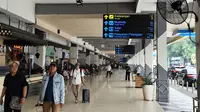 Suasana Bandara Halim Perdanakusuma.