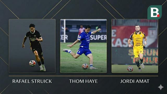 Rapor Pemain Naturalisasi di BRI Super League 2025/2026