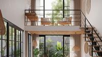 Gambar Rumah Minimalis Mezzanine. (Foto: AI)