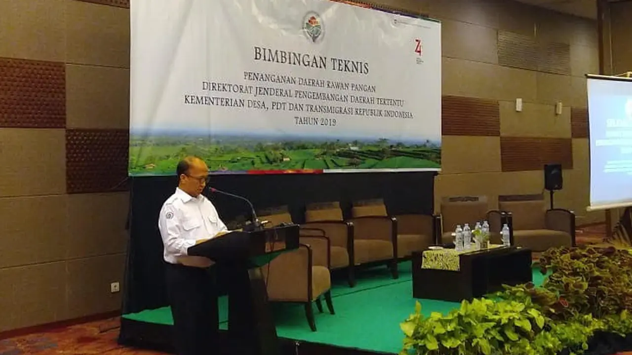 Dukung Ketahanan Pangan, Kemendes PDTT Beri Bimbingan Teknis Aparatur Daerah