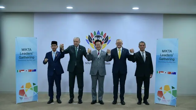 Gibran Hadiri MIKTA Leaders Gathering di Sela Gelaran KTT G20 Johannesburg.