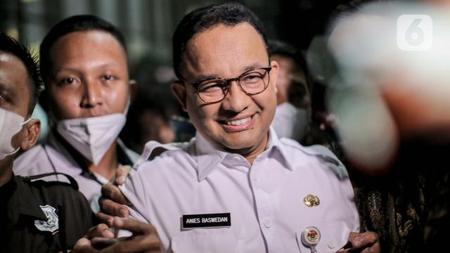 Ekspresi Anies Baswedan Usai 11 Jam Diperiksa KPK