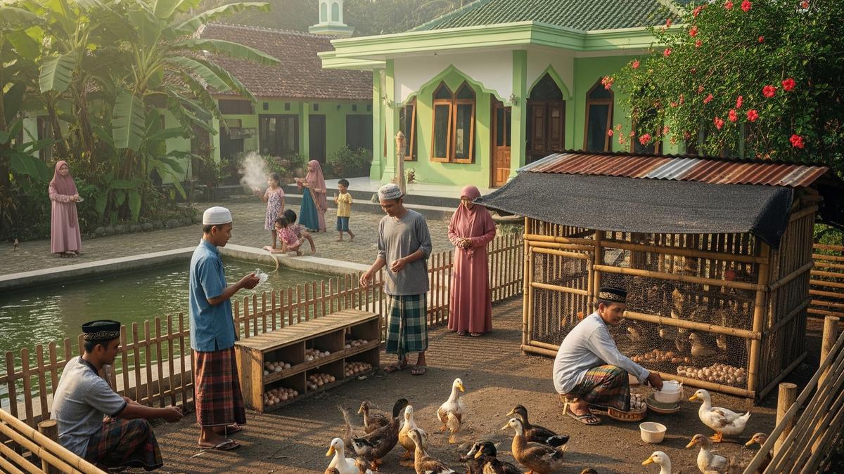 9 Ide Ternak di Area Masjid untuk Kesejahteraan Jamaah, Solusi Tingkatkan Ekonomi