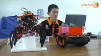 Mahasiswa Gorontalo Ciptakan Robot Pemadam Kebakaran