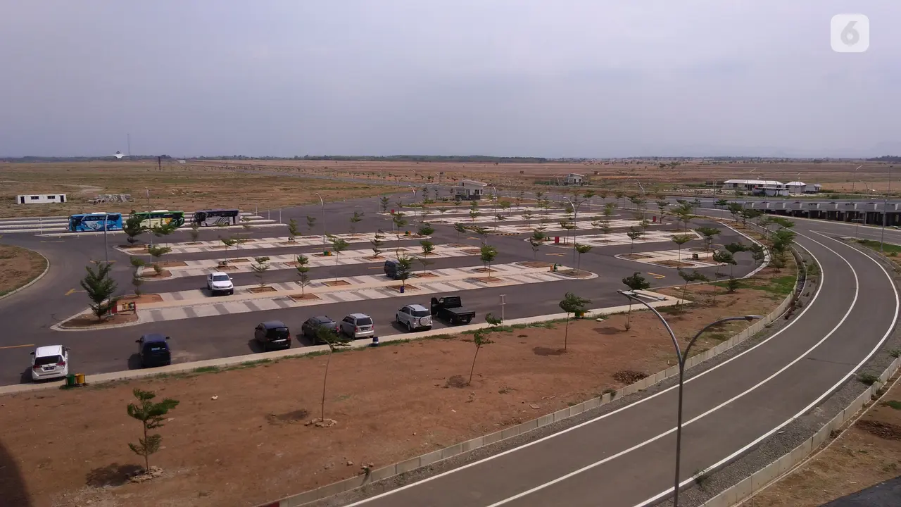 Lokasi parkir Bandara Kertajati