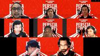 Suasana launching secara virtual divisi Valorant dari tim Persija Esports. (FOTO / Ist)