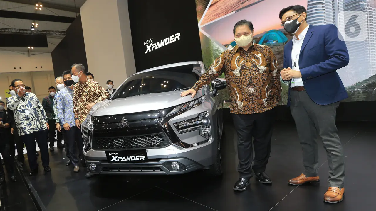 FOTO: Siap Mengaspal, New Xpander Meluncur di GIIAS 2021