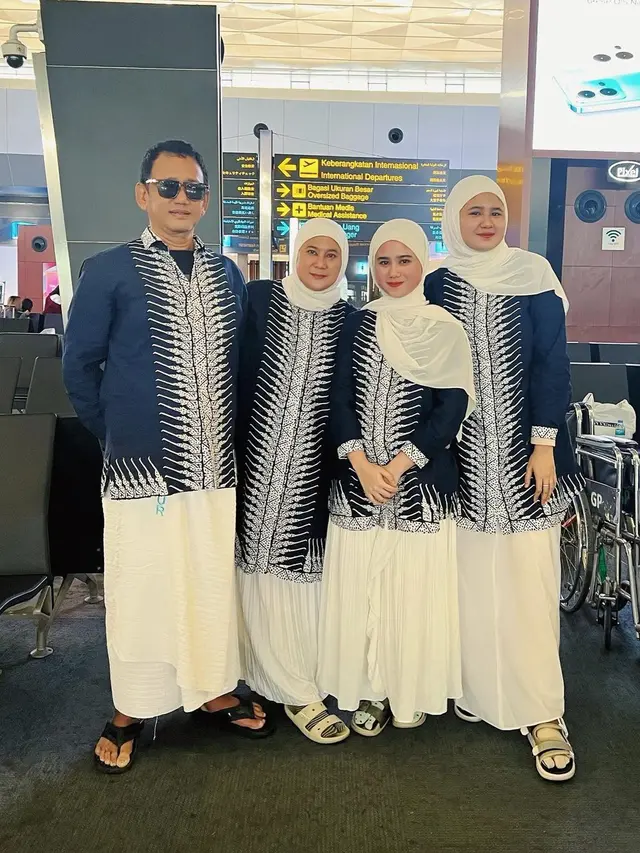 7 Potret Tissa Biani dan Keluarga Jalani Ibadah Umroh, Penuh Haru Bahagia