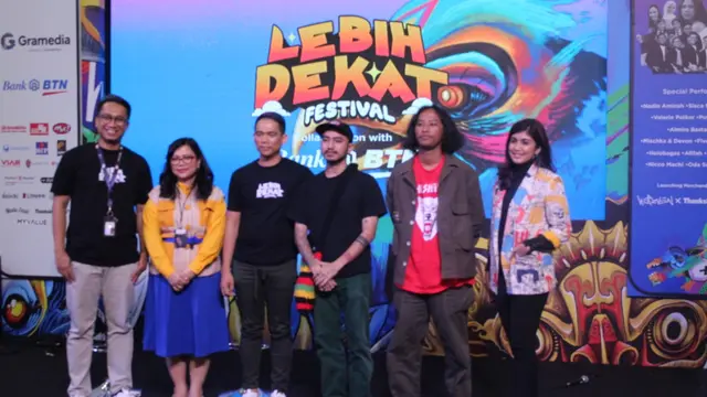 Lebih Dekat Festival di Gramedia Matraman Jakarta, Kamis (2/2/2023).