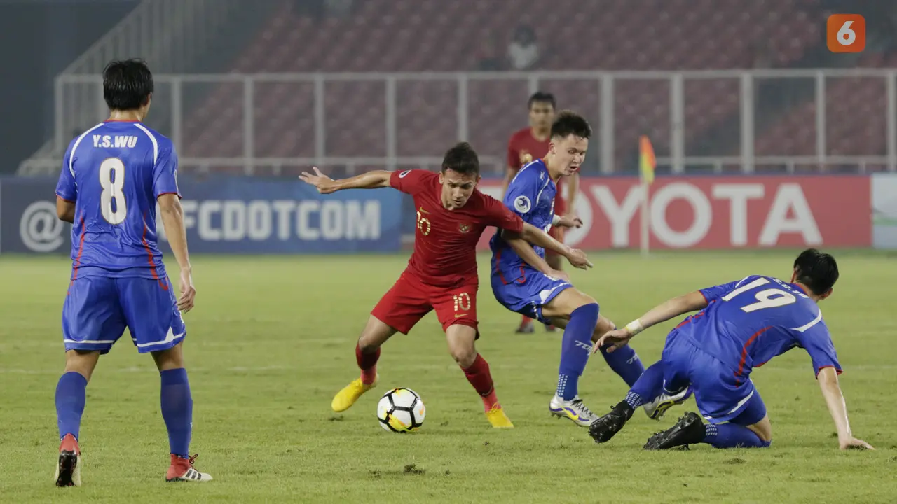 Indonesia U-19 Vs Chinese Taipei U-19