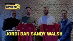 DRP RI lewat Komisi III telah menyetujui naturalisasi pesepak bola asal Spanyol Jordi Amat Mass dan Sandy Walsh dari Belanda.
