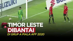 Berita video gol-gol Filipina saat membantai Timor Leste 7-0 di Grup A Piala AFF 2020, Sabtu (11/12/2021) sore hari WIB.