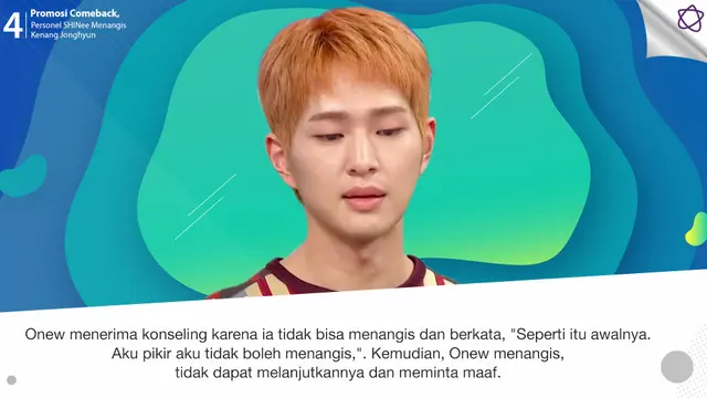 [Bintang] Promosi Comeback, Personel SHINee Menangis Kenang Jonghyun