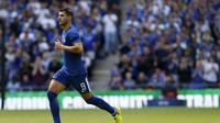 Alvaro Morata dianggap pembelian efektif Chelsea. (AFP / IAN KINGTON)