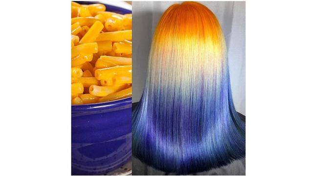 Kreasi Warna Rambut Ursula Goff (sumber: instagram/@uggoff)