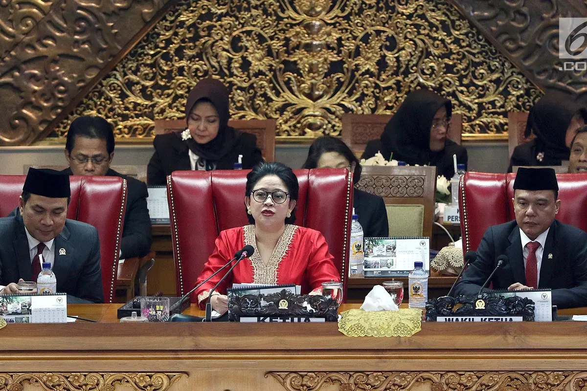 Tok, Puan Maharani Resmi Jadi Ketua DPR 2019-2024