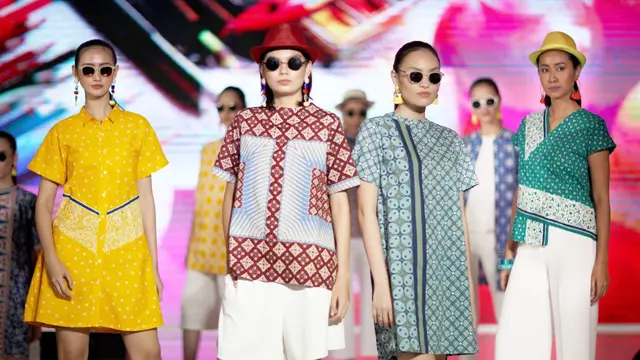 Koleksi dari para desainer Yayasan Batik Indonesia/dokumentasi JFFF 2019