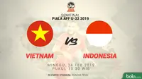 Jadwal Semifinal Piala AFF-22 2019, Vietnam vs Indonesia. (Bola.com/Dody Iryawan)