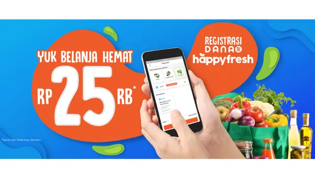 DANA x Happy Fresh