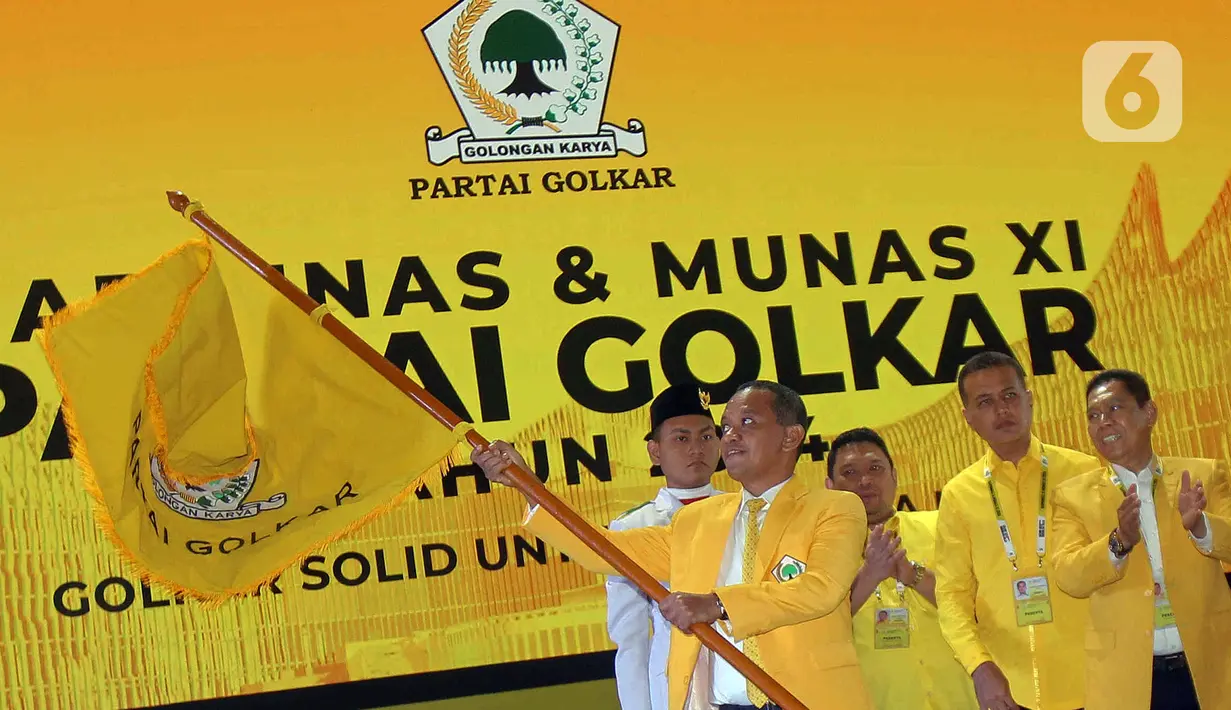 Bahlil Lahadalia resmi ditetapkan sebagai Ketua Umum Golkar dalam Munas XI Golkar yang digelar di Jakarta Convention Center, Rabu (21/8/2024). (Liputan6.com/Herman Zakharia)