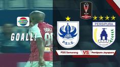Berita video momen gol striker Persipura Jayapura, Boaz Solossa, ke gawang PSIS Semarang pada fase grup C Piala Presiden 2019, Rabu (6/3/2019).