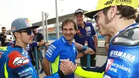 Maverick Vinales resmi diumumkan sebagai rekan duet Valentino Rossi di Yamaha mulai musim 2017. (Crash)