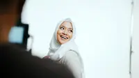 Ilustrasi hijab (dok.unsplash/ Rendy Novantino)