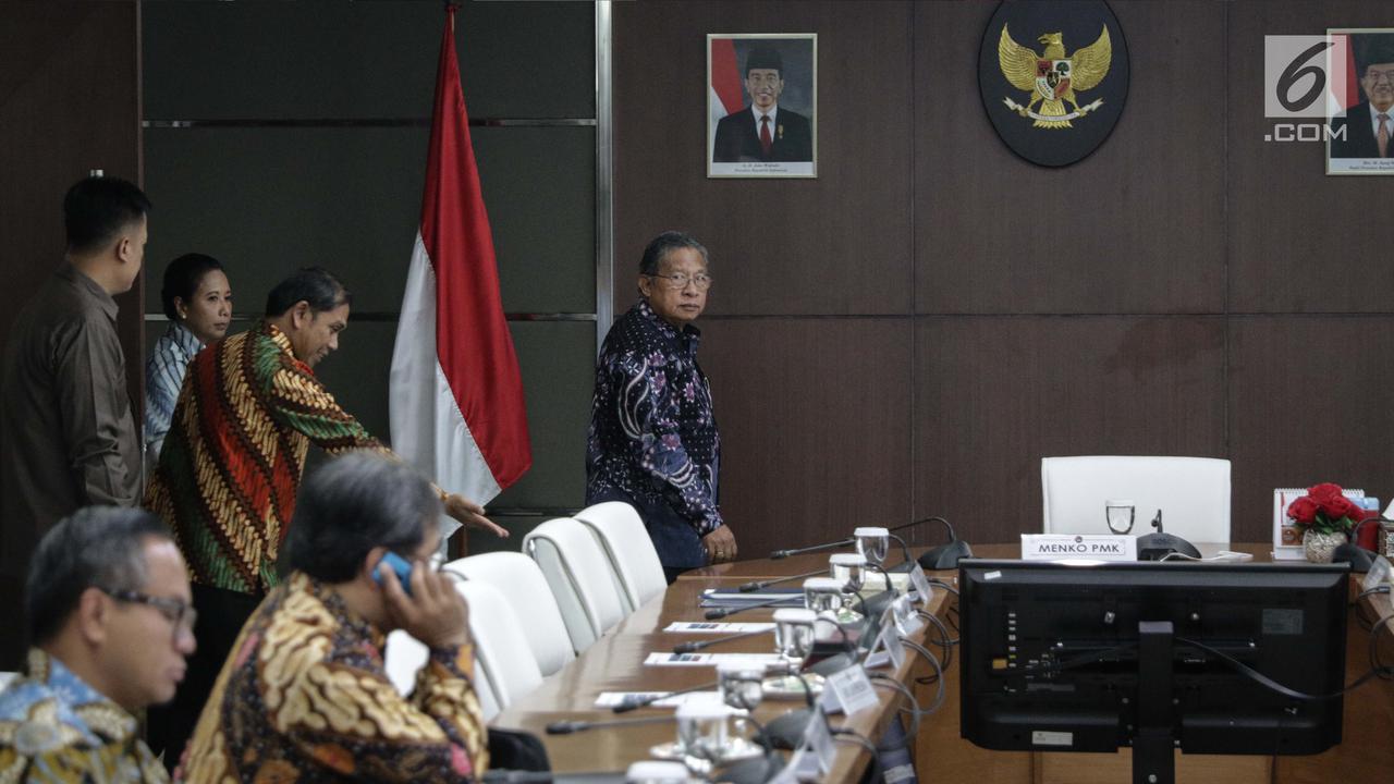 Momen Para Menteri Menunggu Rakor