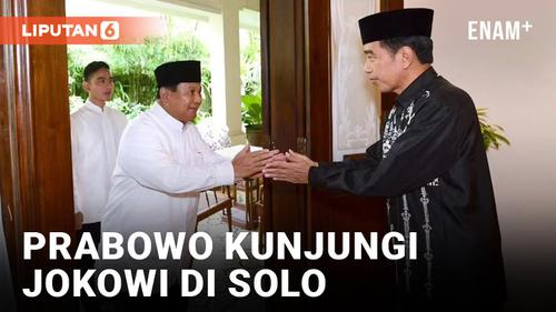 VIDEO: Silahturahmi ke Jokowi, Prabowo Subianto: Tidak Ada Perbincangan Politik
