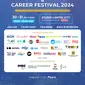 Emtek danKarir.com menggelar Emtek Education &amp; Career Festival 2024. Penyelenggaraan kegiatan yang dikemas secara hybrid ini berlangsung pada 30-31 Juli 2024. (Dok Emtek)