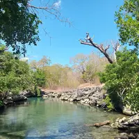 Foto: Kolam U'i Simu di Pulau Semau Kabupaten Kupang NTT (Liputan6.com/Ola Keda)