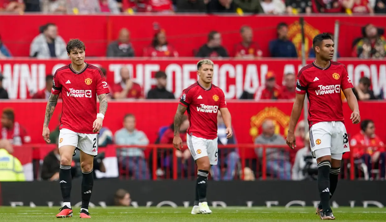 Awal musim ini mirip dengan musim lalu, di mana Manchester United kalah dalam dua pertandingan pembuka. (AP Photo/Dave Thompson)