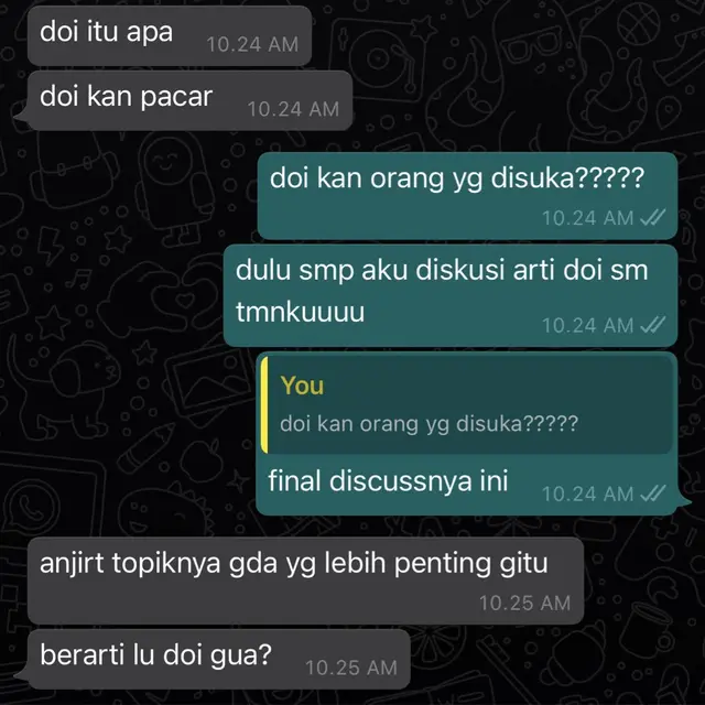 6 Kepanjangan ‘Doi’ ala Netizen Ini Bervariasi, Bikin Geleng Kepala