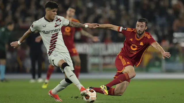 Hasil AS Roma vs Bayer Leverkusen di Liga Europa