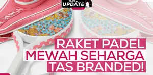 Fimela Update: Raket Padel Mewah Seharga Tas Branded!