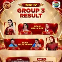 Live Streaming Dangdut Academy 8 Top 17 Group 3 Result Live 19.00 WIB