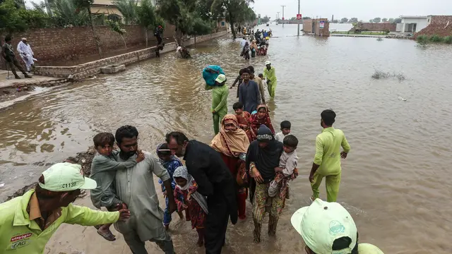 Banjir Besar Landa Provinsi Punjab Pakistan